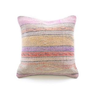 Handmade Vintage Turkish Throw Pillow Cover